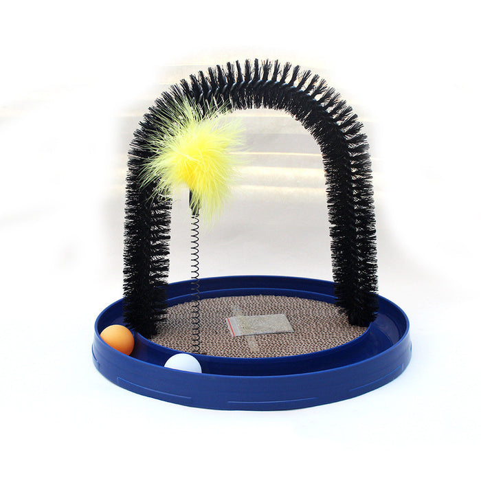 Massage Arch Brush Cat Toy Scratching