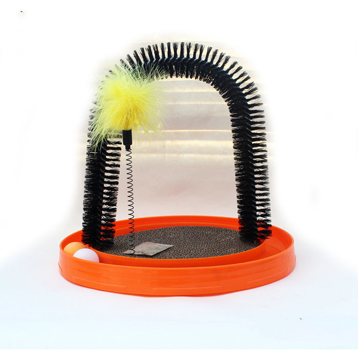 Massage Arch Brush Cat Toy Scratching